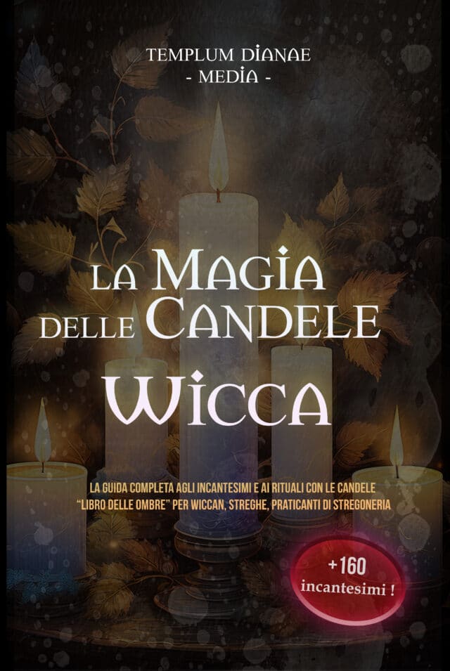 copertina libro magia delle candele wicca