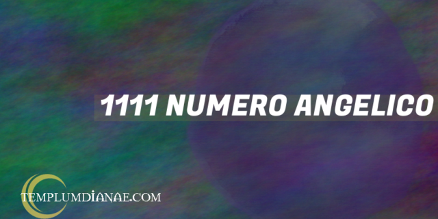 1111 Numero angelico