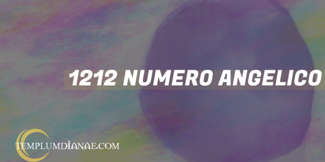 1212 Numero angelico