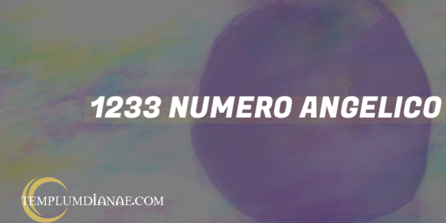 1233 Numero angelico