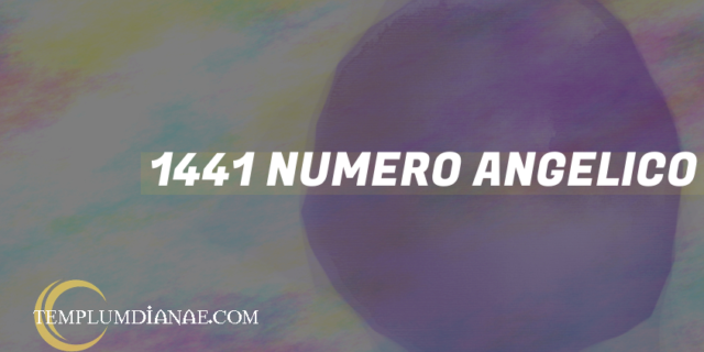 1441 Numero angelico