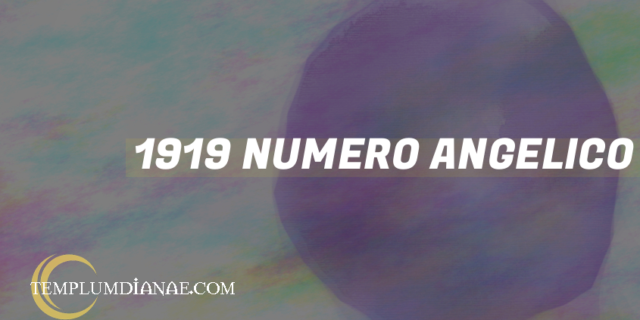 1919 Numero angelico