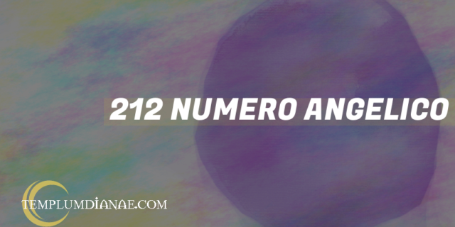 212 Numero angelico