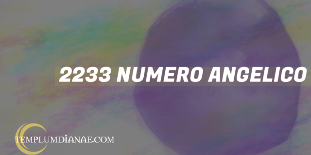 2233 Numero angelico