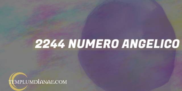 2244 Numero angelico