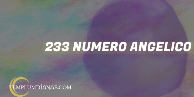 233 Numero angelico