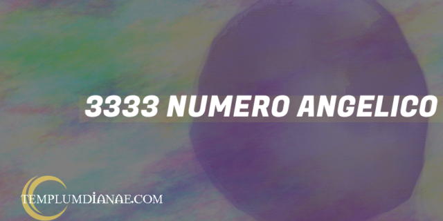 3333 Numero angelico