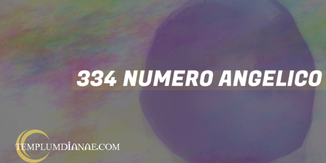 334 Numero angelico