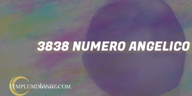 3838 Numero angelico