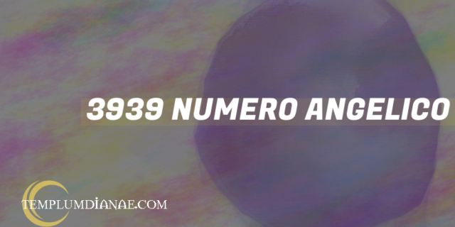 3939 Numero angelico