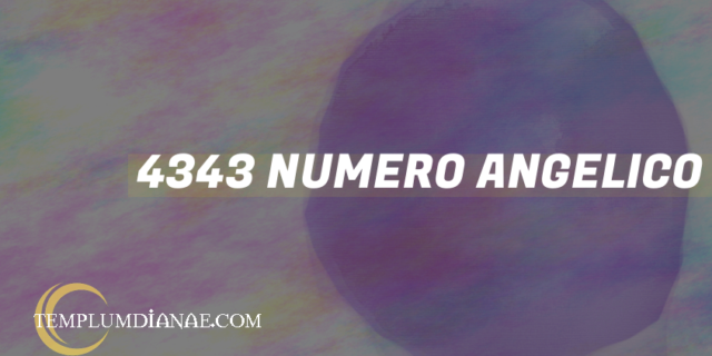 4343 Numero angelico