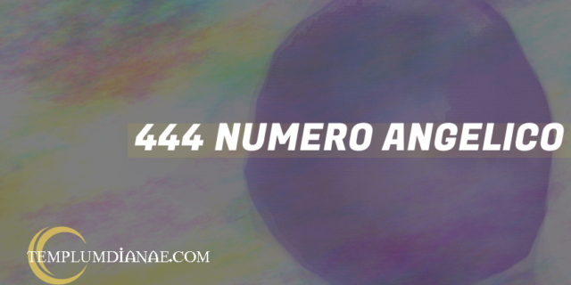 444 Numero angelico