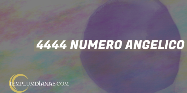 4444 Numero angelico