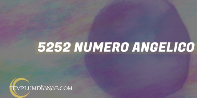 5252 Numero angelico