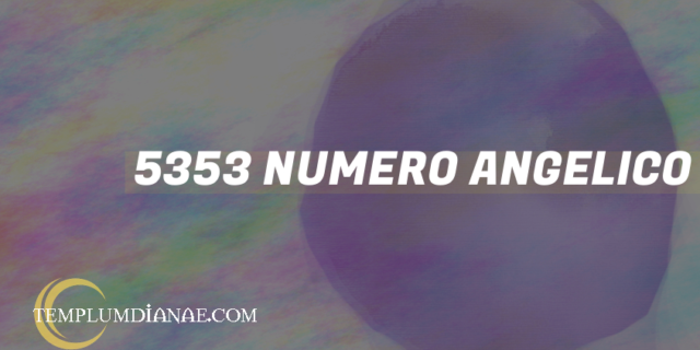 5353 Numero angelico