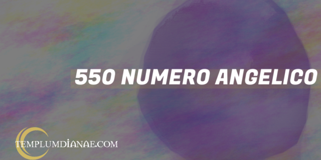 550 Numero angelico