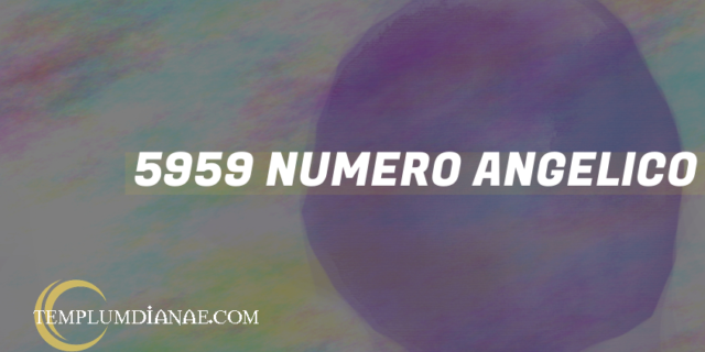 5959 Numero angelico