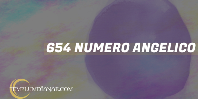 654 Numero angelico