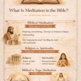 What Is Meditation in the Bible infographic