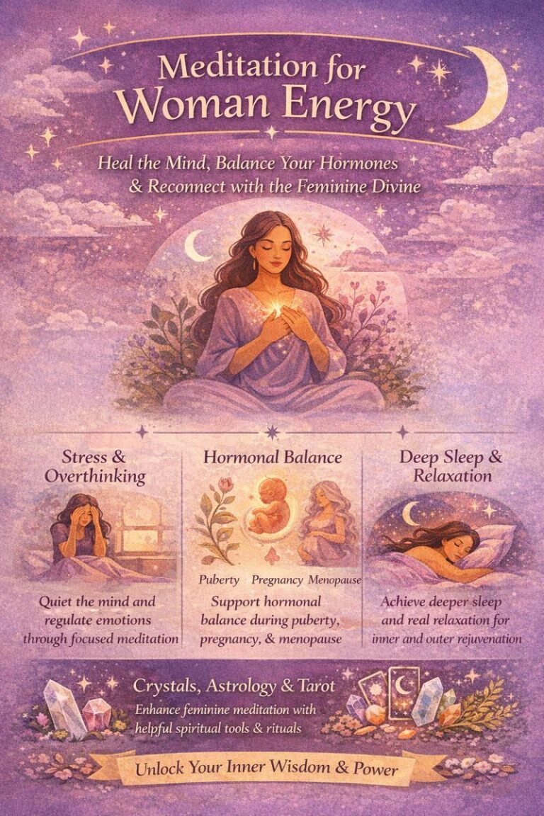 meditation for woman Energy