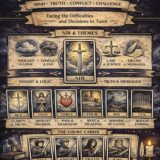 suit of swords meaning infographic