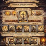 suit of wands meaning infographic