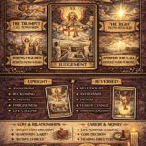 the Judgement card meaning infographic cheat sheet
