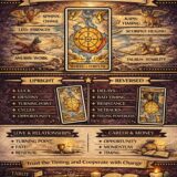the Wheel of Fortune card meaning infographic