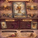 ace of cups card meaning infographic cheat sheet