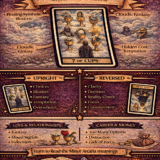 7 of cups card meaning infographic cheat sheet