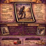 7 of Swords card meaning infographic cheat sheet with keywords and all meanings upright and reversed