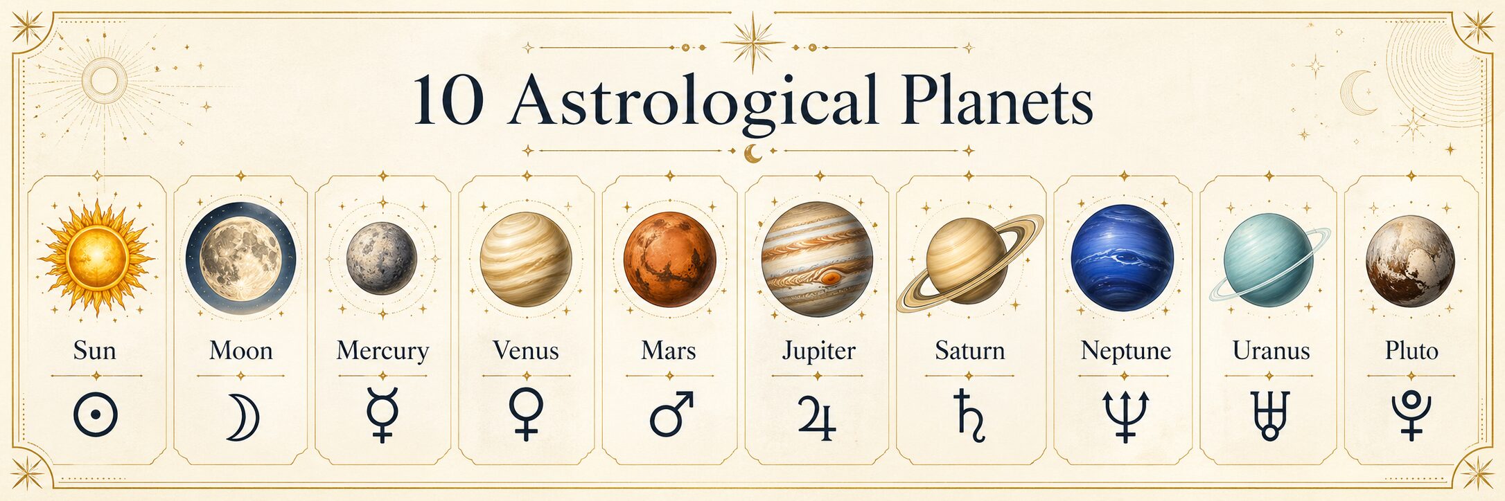 Planets in Astrology – Complete Guide