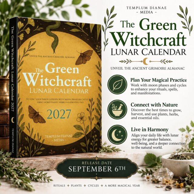 green witchcraft moon calendar 2027