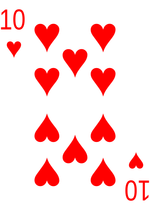 10 of Hearts Meaning in Cartomancy: Playing Cards, Sibilla & Lenormand