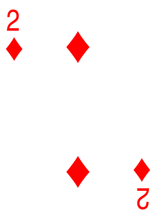 2 of Diamonds Meaning in Cartomancy: Playing Cards, Sibilla