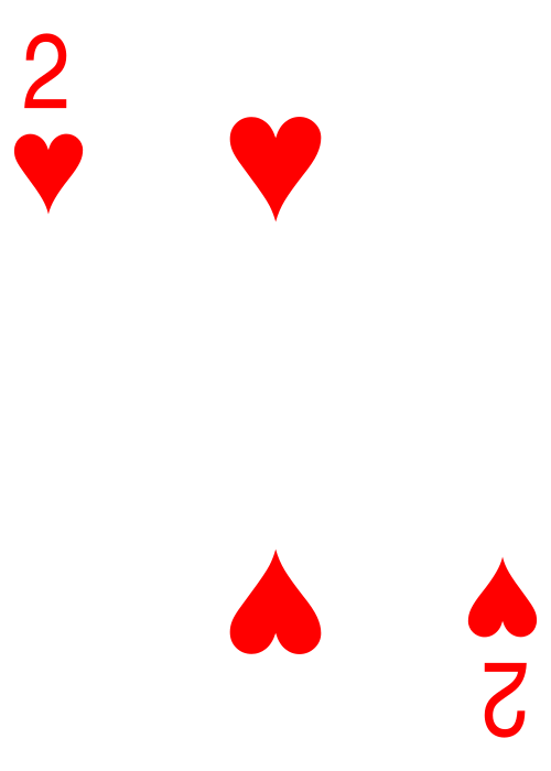 2 of Hearts Meaning in Cartomancy: Playing Cards, Sibilla