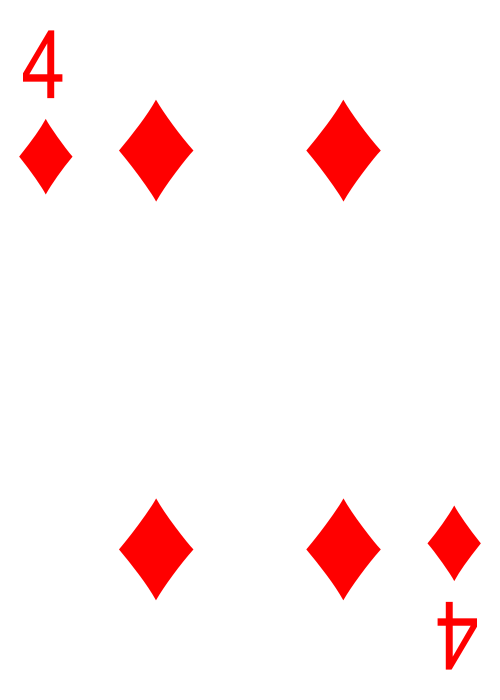 4 of Diamonds Meaning in Cartomancy: Playing Cards, Sibilla
