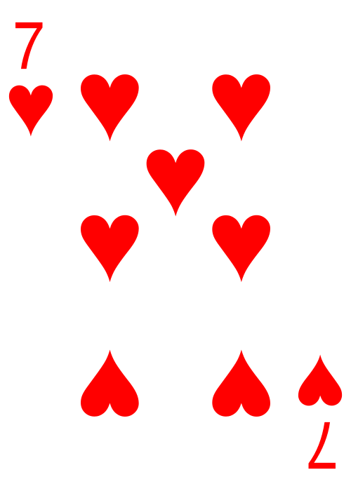 7 of Hearts Meaning in Cartomancy: Playing Cards, Sibilla & Lenormand
