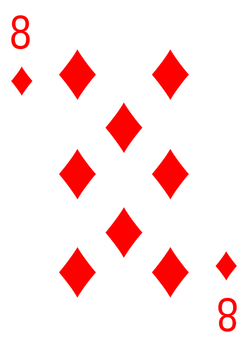 8 of Diamonds Meaning in Cartomancy: Playing Cards, Sibilla & Lenormand