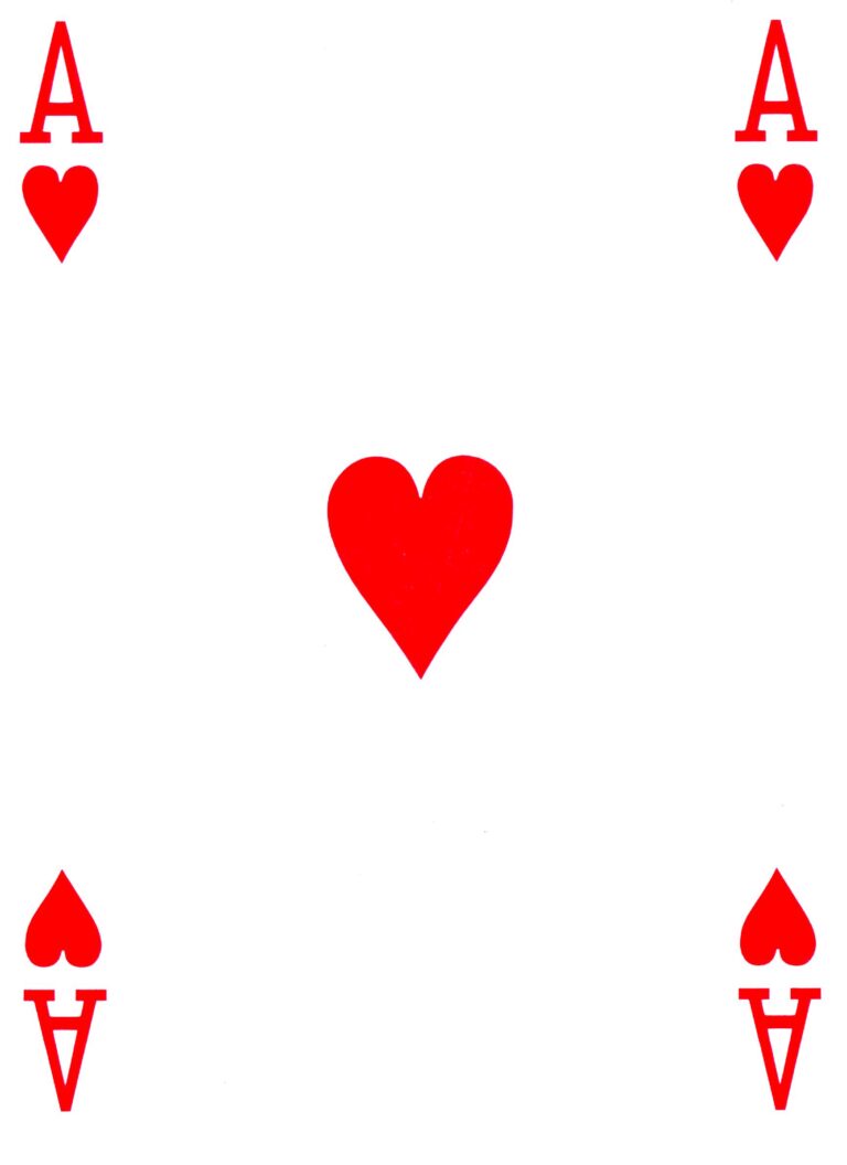Ace of Hearts Meaning in Cartomancy: Playing Cards, Sibilla & Lenormand