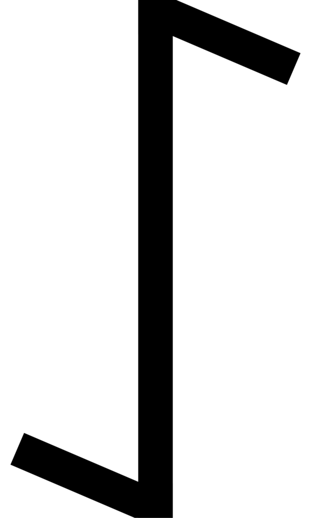 Eihwaz Rune Meaning: Elder Futhark Eihwaz rune symbol