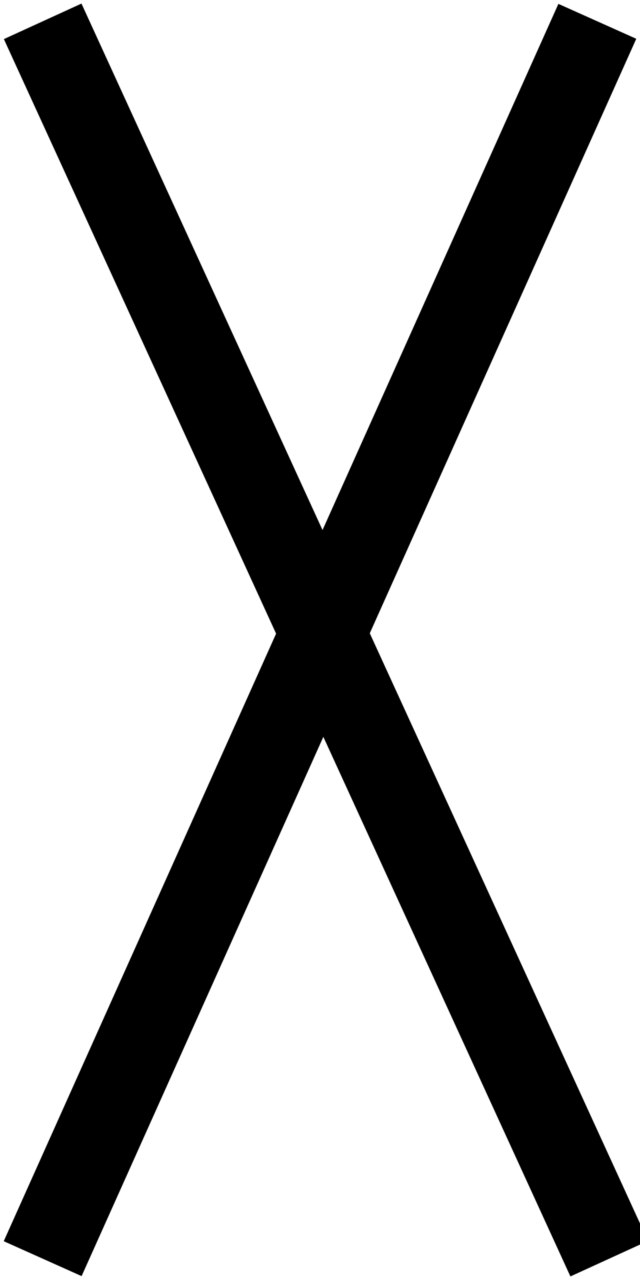 Gebo Rune Meaning: Elder Futhark Gebo rune symbol