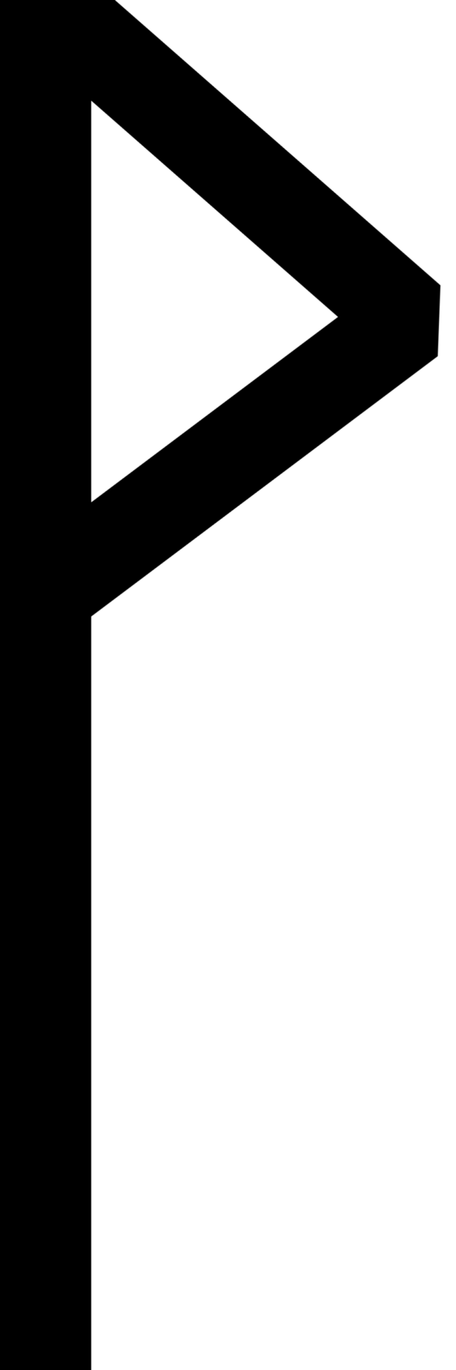 Wunjo Rune Meaning: Elder Futhark Wunjo rune symbol