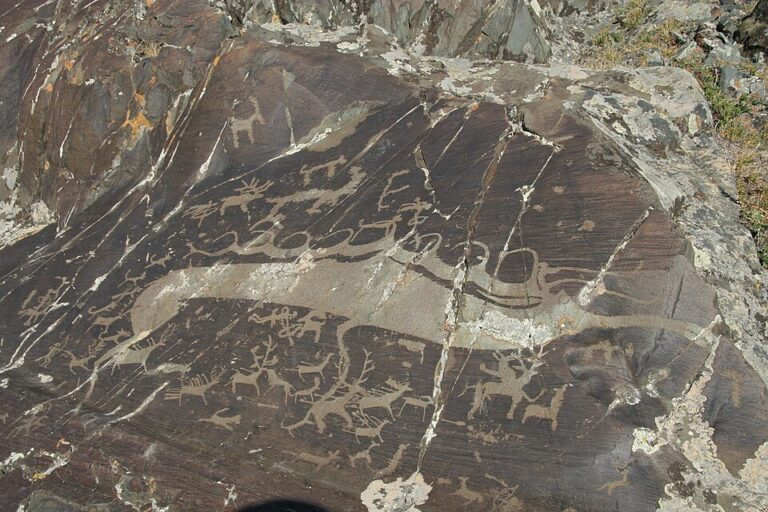 Hidden Images in Altai Caves Trace Thousands of Years of Religious Change