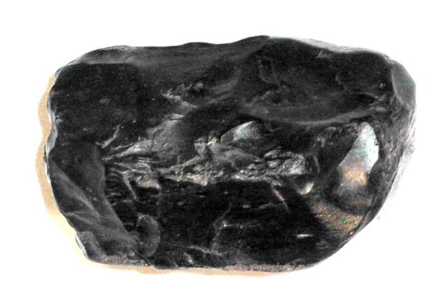 Natural flint nodule from Onondaga limestone in Buffalo, New York, flint stone meaning and properties