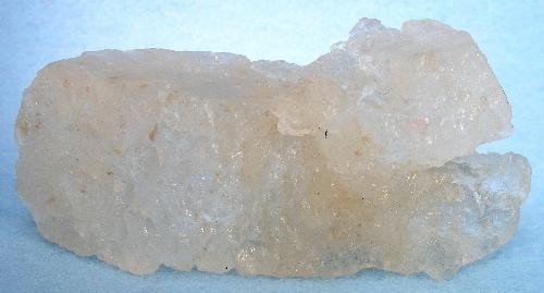 Natural petalite lithium aluminium silicate mineral crystal specimen