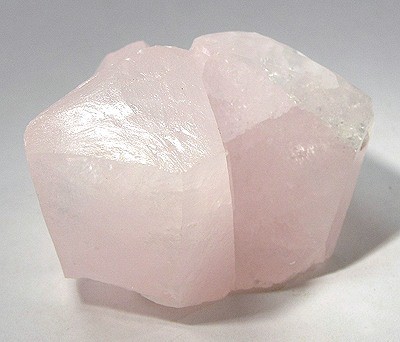 Natural pink manganoan calcite crystal cluster from Dalnegorsk Russia