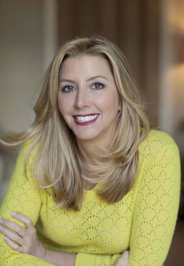Authentic 2014 portrait of entrepreneur Sara Blakely, photographed by Gillian Zoe Segal