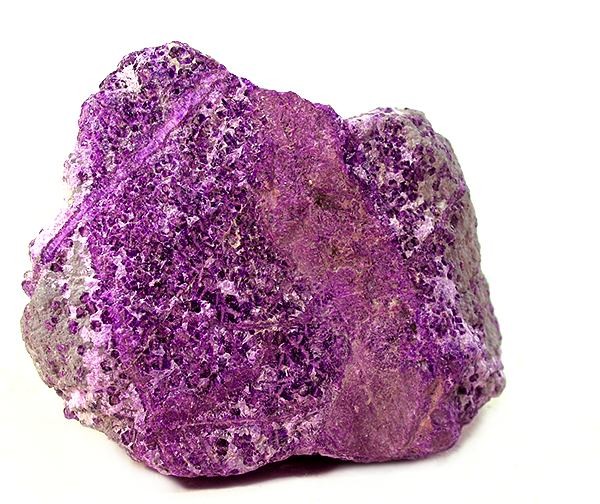 Natural purple sugilite mineral specimen from Wessels Mine South Africa