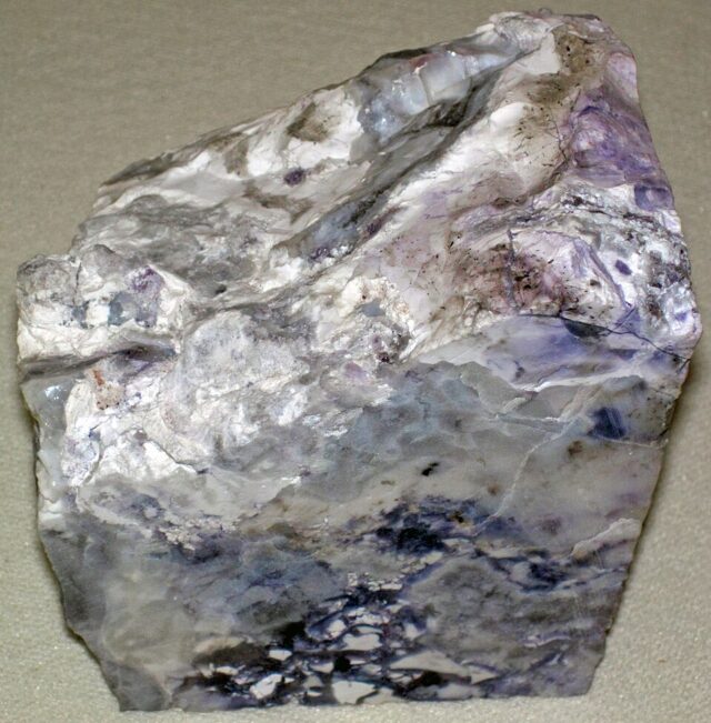 Natural Tiffany Stone opalized fluorite and silica rock from Thomas Range Utah
